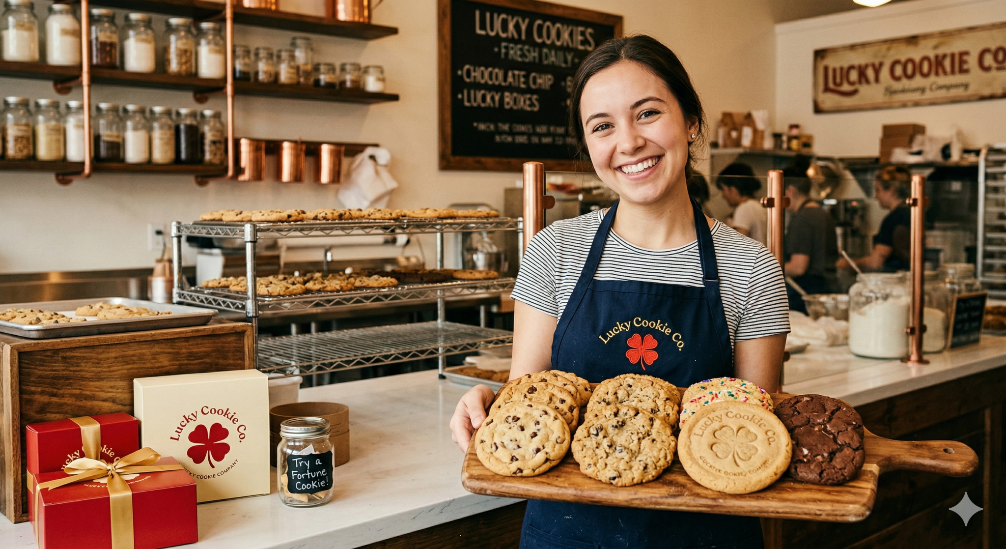 Fresh cookies